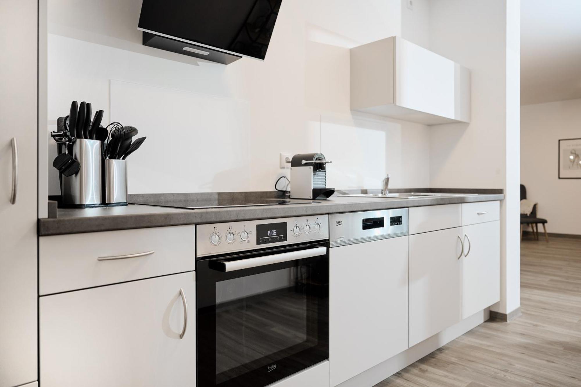 Moderne Apartments Mit Highspeed-Wlan Und Gratis-Tiefgarage Ihr Perfekter Rueckzugsort Nahe Dem Zentrum Und Der Therme I Barrierearm Бад Кисинген Екстериор снимка