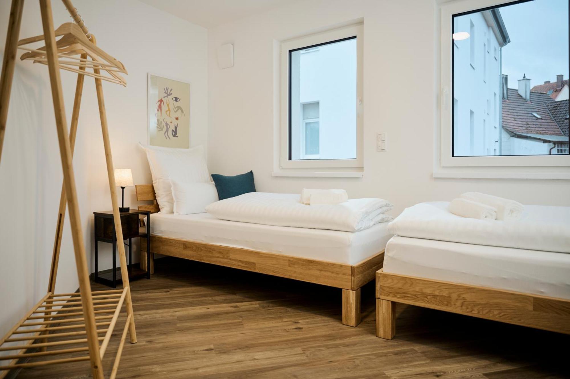 Moderne Apartments Mit Highspeed-Wlan Und Gratis-Tiefgarage Ihr Perfekter Rueckzugsort Nahe Dem Zentrum Und Der Therme I Barrierearm Бад Кисинген Екстериор снимка