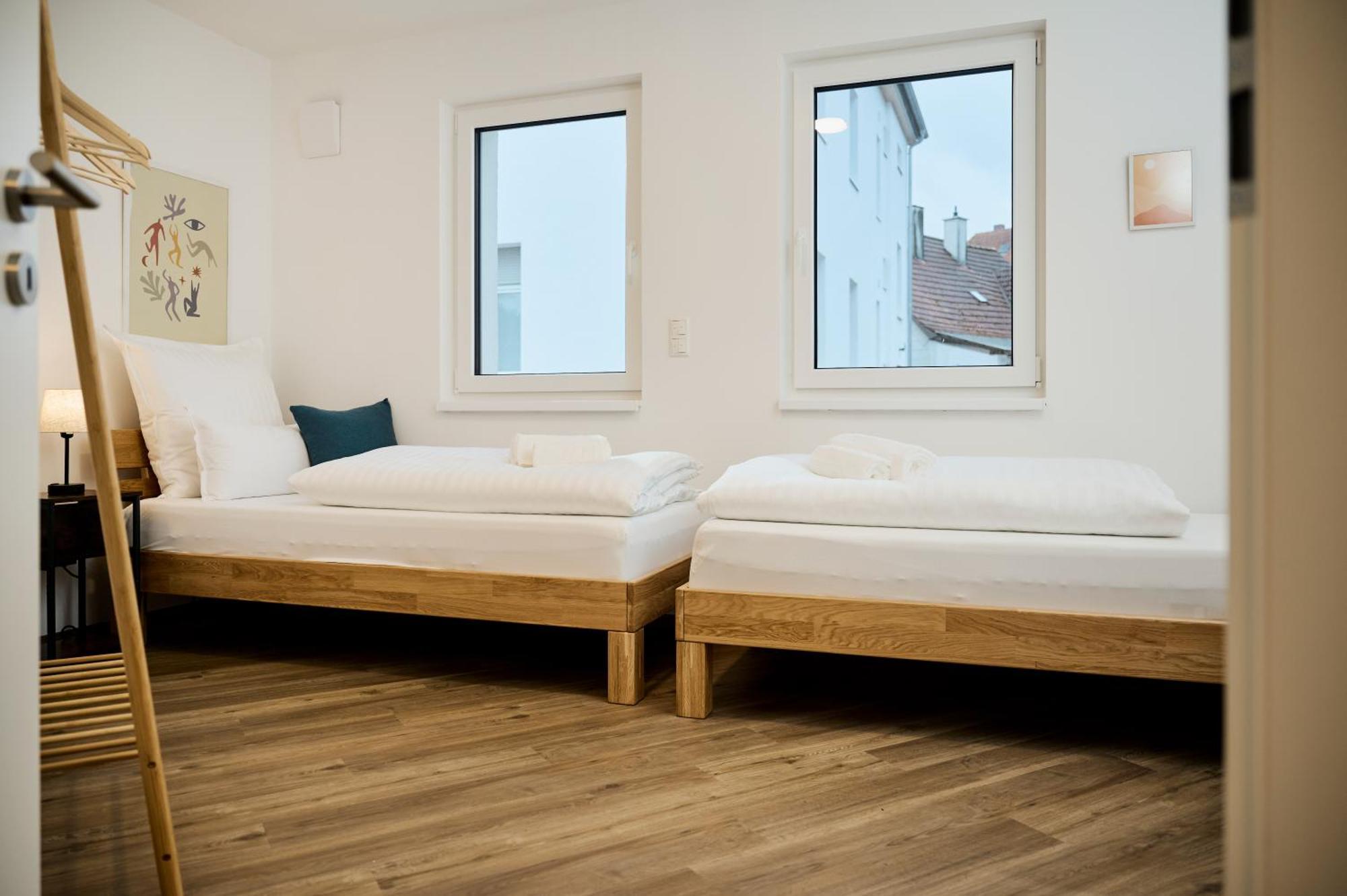 Moderne Apartments Mit Highspeed-Wlan Und Gratis-Tiefgarage Ihr Perfekter Rueckzugsort Nahe Dem Zentrum Und Der Therme I Barrierearm Бад Кисинген Екстериор снимка