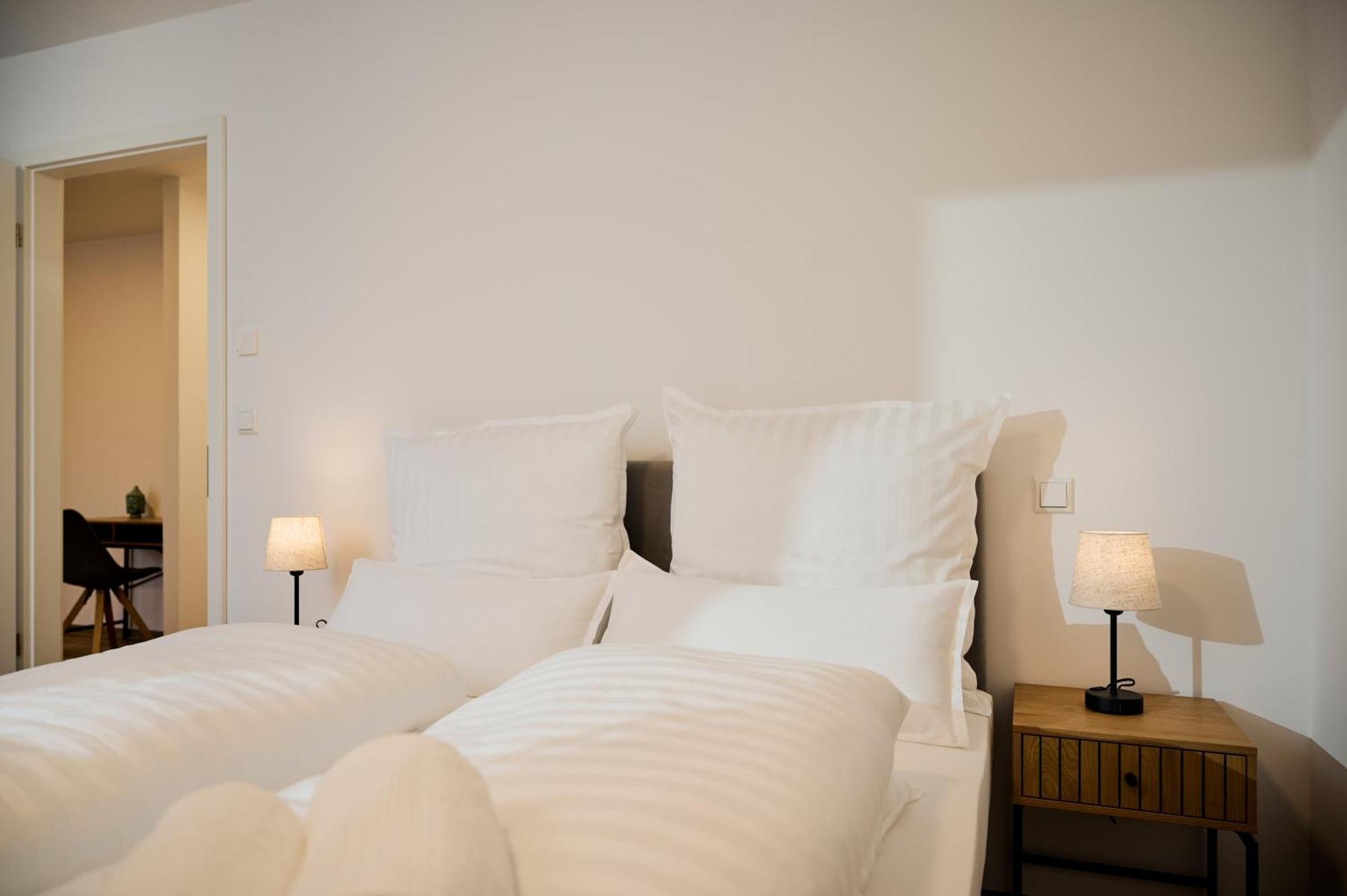 Moderne Apartments Mit Highspeed-Wlan Und Gratis-Tiefgarage Ihr Perfekter Rueckzugsort Nahe Dem Zentrum Und Der Therme I Barrierearm Бад Кисинген Екстериор снимка